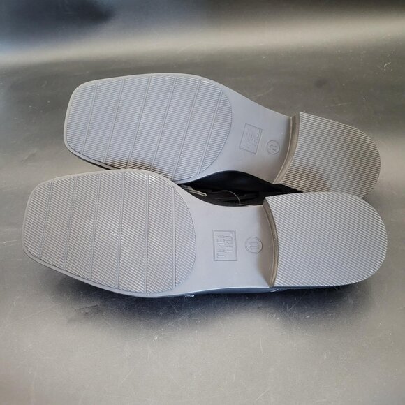 Time and Tru Women's Backless Loafer Mules 11 M Black NWT Memory Foam Comfort - Picture 7 of 7